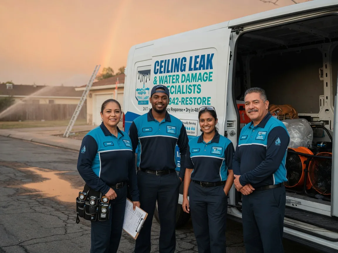 Ceiling Leak Cleanup company in Speer, IL