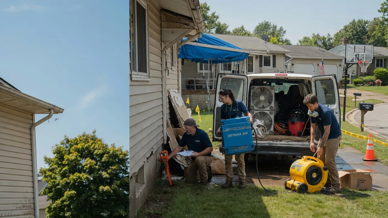 Ceiling Leak Cleanup in Speer, IL near me